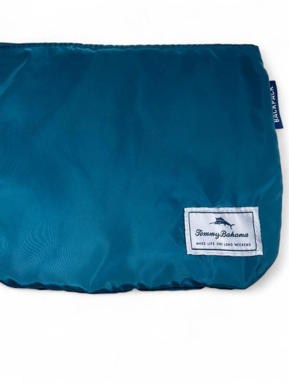 Tommy Bahama Teal Travel Pouch Backpack Bag